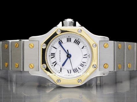 orologio cartier in acciaio ottagonale|cartier santos italia.